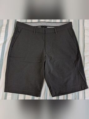 Men's Black Performance Stretch Shorts